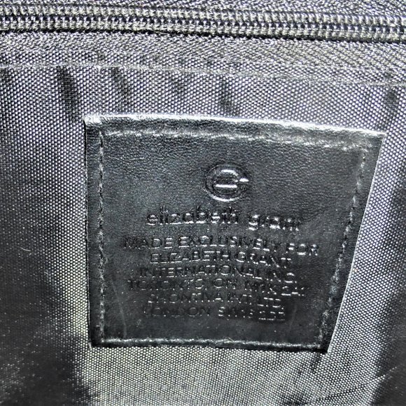 ELIZABETH GRANT Black Purse Clutch Purse Evening Bag - Picture 8 of 10